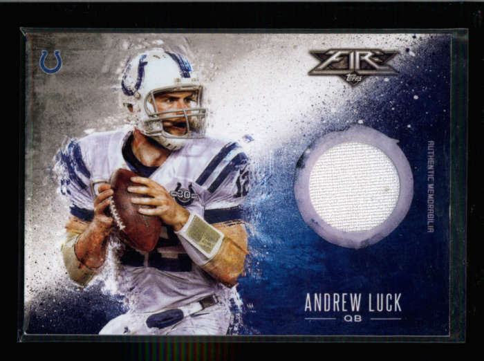 andrew luck game worn jersey