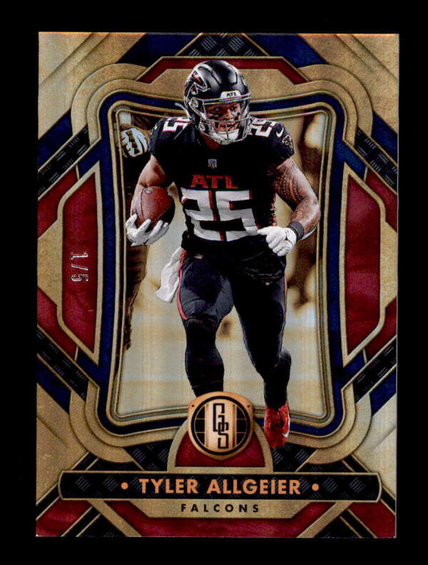 TYLER ALLGEIER 2023 PANINI GOLD STANDARD #14 SAPPHIRE ROOKIE #1/5 (RARE) BD7910