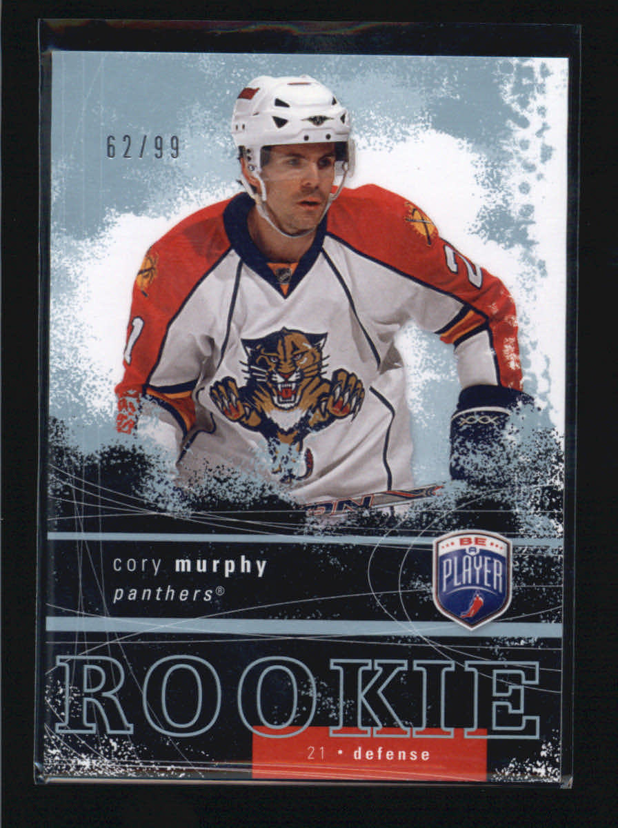 CORY MURPHY 2007/08 07/08 UD BE A PLAYER #241 BAP ROOKIE #62/9912) AF5250
