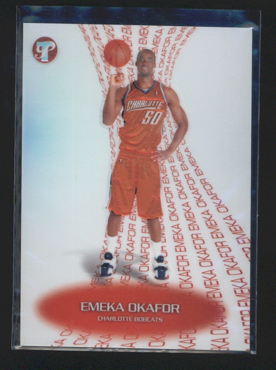 EMEKA OKAFOR 2004/05 04/05 TOPPS PRISTINE #198 REFRACTOR ROOKIE #108/275 AD4419