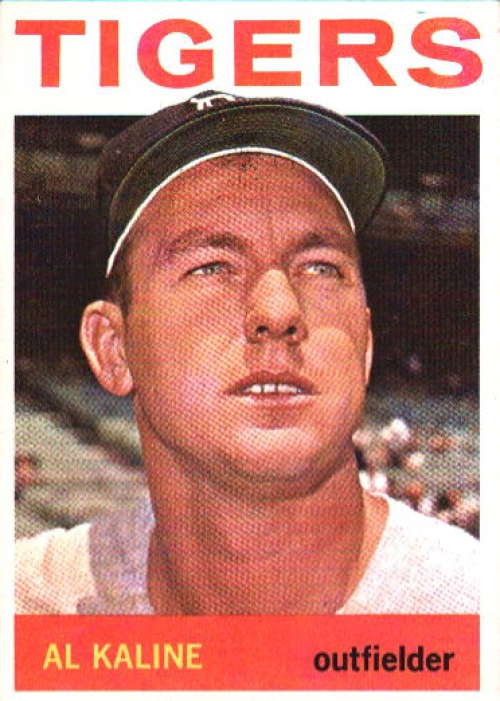 Al Kaline 1964 Topps Detroit Tigers Card 250 VG EX JR1699